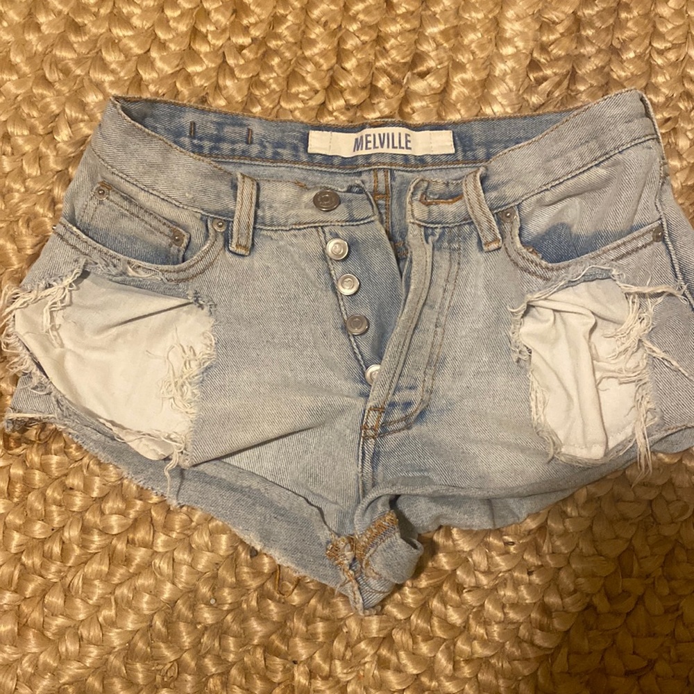 Jean shorts size 0